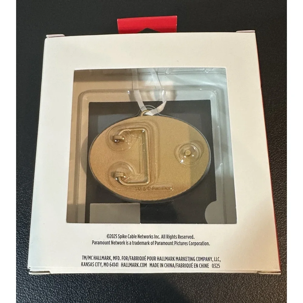 Hallmark Yellowstone‎ Dutton Ranch Belt Buckle Christmas Ornament 3HCM3594 New